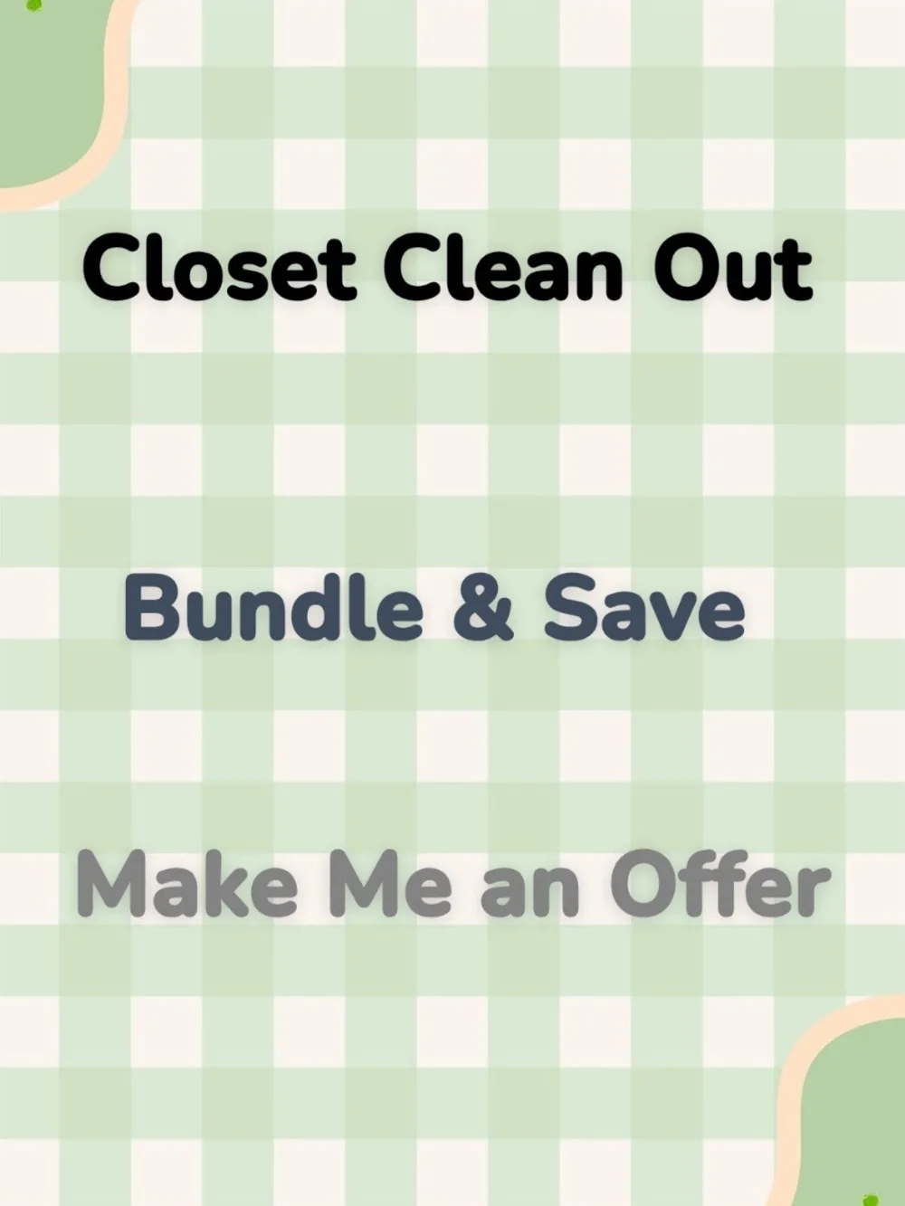 Closet Clean Out